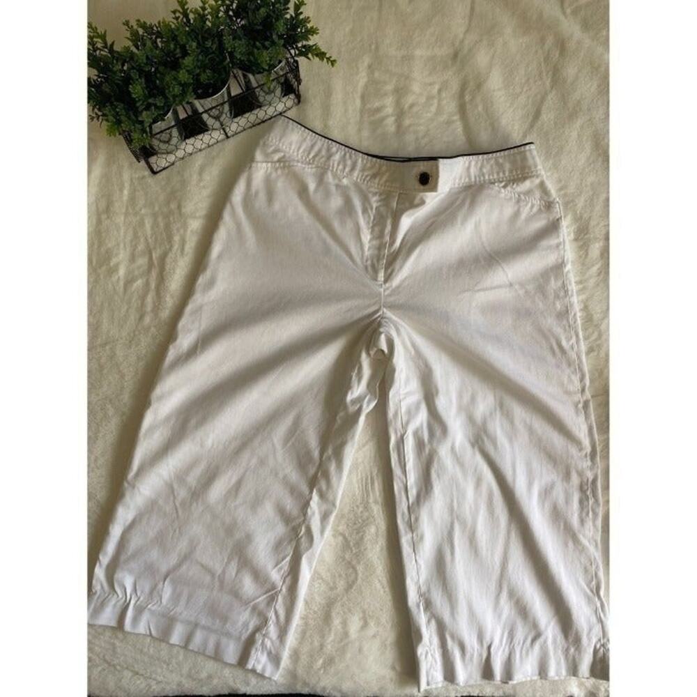 WHBM Wide Leg Cropped Pants